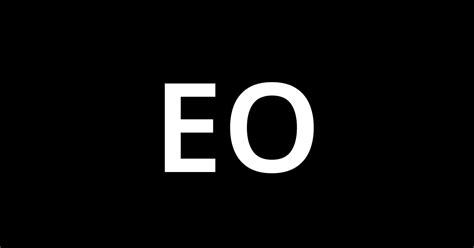 「EO(イーオー)」とは？ 略語の正式名称・意味・発音辞書.
